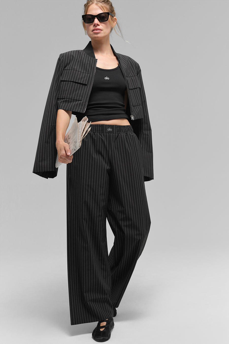 Daylight pinstriped Boxer pants "OUT OF STOCK"