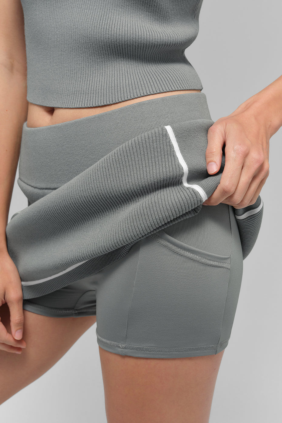 Mini skirt - Highline ribbed knit "new" "out of stock"